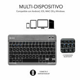 Tablet cover Subblim SUBKT3-BTS060 Black Spanish Qwerty QWERTY